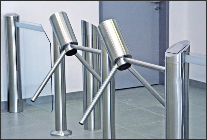 Turnstile tripod 400 Access Control and Attendance stand alone product